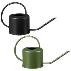 B&M Metal Watering Can - Green -Garden Furniture 393044 metal watering can group