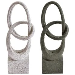 B&M Solar Sculpture With Micro LED - Light Grey 7 B&M Solar Sculpture With Micro LED - Light Grey -Garden Furniture 393079 solar sculpture with micro leds group