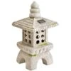 B&M Rustic Pagoda Ornament With Solar LED 2 B&M Rustic Pagoda Ornament With Solar LED -Garden Furniture 393435 rustic pagoda ornament with solar led 2