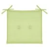 Luxury Seat Pads - Green 2pk 1 Luxury Seat Pads - Green 2pk -Garden Furniture 393560 2pk shower resistant seat pads green