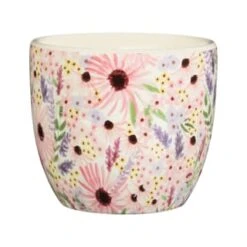 B&M Boho Garden Ceramic Plant Pots 3pk - Flowers -Garden Furniture 393644 3pk boho garden ceramic plant pots flower 3