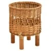 B&M Natural Woven Planter 2 B&M Natural Woven Planter -Garden Furniture 393649 superbloom natural planter