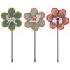 B&M Kids Insect Windmill Stakes 3pk 1 B&M Kids Insect Windmill Stakes 3pk -Garden Furniture 393684 3pk kids windmills group