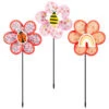 B&M Garden Windmills 3pk 1 B&M Garden Windmills 3pk -Garden Furniture 393686 girls windmills 3pk group
