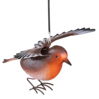 B&M Springy Hanging Bird - Brown 5 B&M Springy Hanging Bird - Brown - Image 3