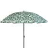 B&M Superbloom Sun Printed Parasol 1.8m - Leaf 2 B&M Superbloom Sun Printed Parasol 1.8m - Leaf -Garden Furniture 393761 superbloom sun 1 8m printed parsasol green leaf