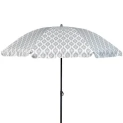 B&M Ocean Air Printed Parasol 1.8m - Geo