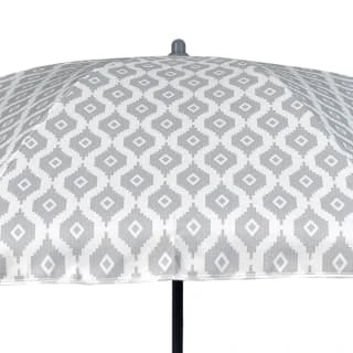 B&M Ocean Air Printed Parasol 1.8m - Geo 4 B&M Ocean Air Printed Parasol 1.8m - Geo - Image 2