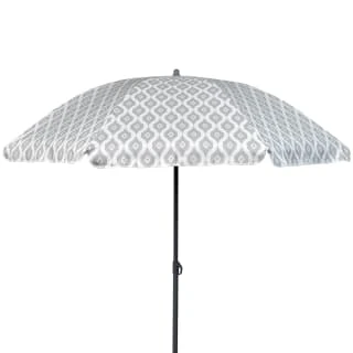 B&M Ocean Air Printed Parasol 1.8m - Geo 3 B&M Ocean Air Printed Parasol 1.8m - Geo
