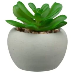 B&M Assorted Small Concrete Succulents -Garden Furniture 394713 small concrete succulent 3