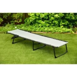 Dakota Premium 3 Position Folding Relaxer Bed - Grey 10 Dakota Premium 3 Position Folding Relaxer Bed - Grey -Garden Furniture 395732 dakota premium 3 position folding relaxer bed 2
