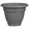 Bell Pot Planter - Grey 2 Bell Pot Planter - Grey -Garden Furniture 397052 35cm bell pot grey planter