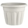 Round Planter 33cm - Cream 1 Round Planter 33cm - Cream -Garden Furniture 397068 33cm round planter stone